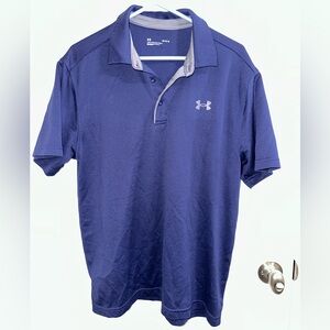 Under Armour Men's Blue Polo Shirt